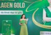 Diễn viên Phan Minh Huyền rạng rỡ tham dự lễ ra mắt sản phẩm Diệp lục collagen gold
