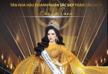 Sức nóng của Danh hiệu hoa hậu Quốc Tế – Hoa Hậu Doanh Nhân Sắc Đẹp Toàn Cầu 2023 Bạc Kim Oanh